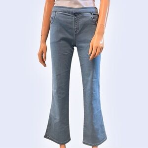 PAJAMA JEANS Light Wash Bootcut Petite Jeans